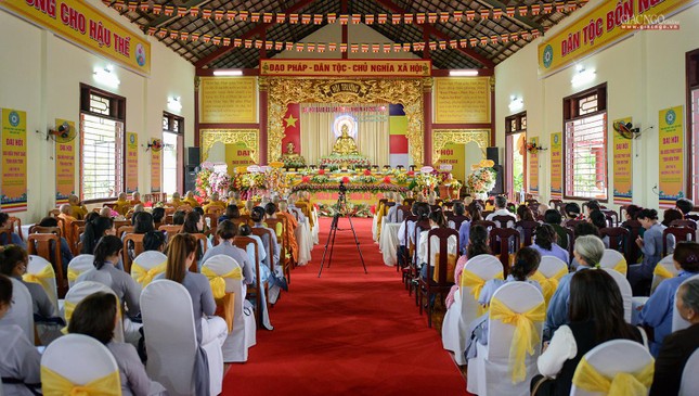 Toàn cảnh phiên trù bị Đại hội đại biểu Phật giáo tỉnh Kon Tum lần thứ VI (2022-2027)