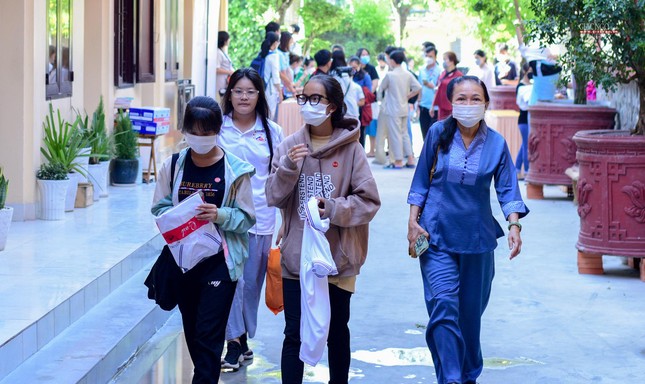 Các bạn trẻ tham dự khóa rèn luyện