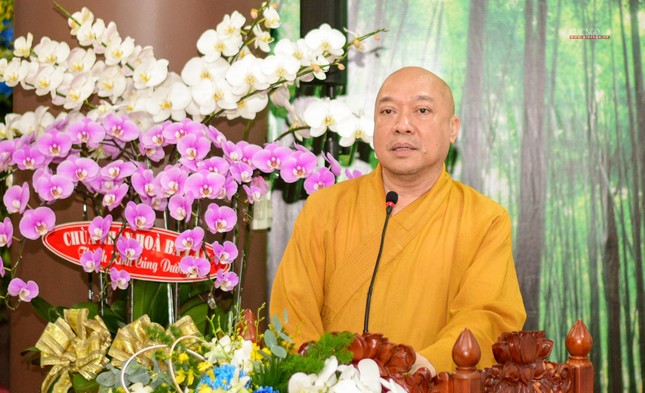 Thượng tọa Thích Đức Trường đóng góp ý kiến liên quan đến hoằng pháp trên không gian mạng