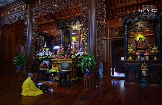 Thời khóa công phu vẫn được thực hiện một cách đều đặn Thời khóa công phu vẫn được thực hiện một cách đều đặn