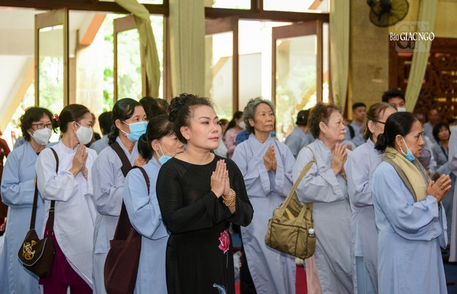 Đông đảo Phật tử tham dự