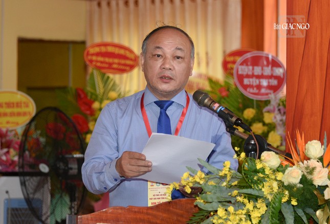 Ông Phan Thanh Định phát biểu chào mừng