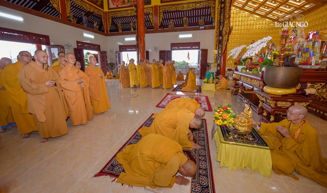 Chùa Quan Âm (P.15) được Ban Trị sự Phật giáo Q.8 chọn là hạ trường tập trung dành cho chư Tăng