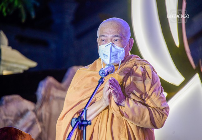 Hòa thượng Thích Giác Toàn phát biểu chứng minh