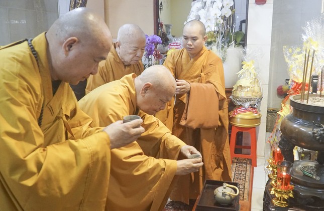 Trưởng lão Hòa thượng Thích Thiện Nhơn tham dự lễ tưởng niệm - Ảnh: Viên Đạt Trưởng lão Hòa thượng Thích Thiện Nhơn tham dự lễ tưởng niệm - Ảnh: Viên Đạt