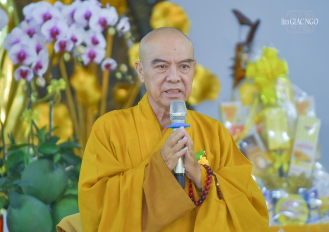 Hòa thượng Thích Nhựt Hỷ ban đạo từ