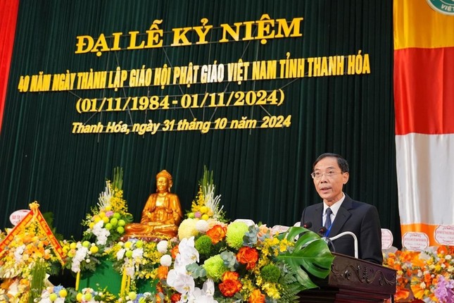 Phó Chủ tịch UBND tỉnh Thanh Hóa Đầu Thanh Tùng phát biểu Phó Chủ tịch UBND tỉnh Thanh Hóa Đầu Thanh Tùng phát biểu