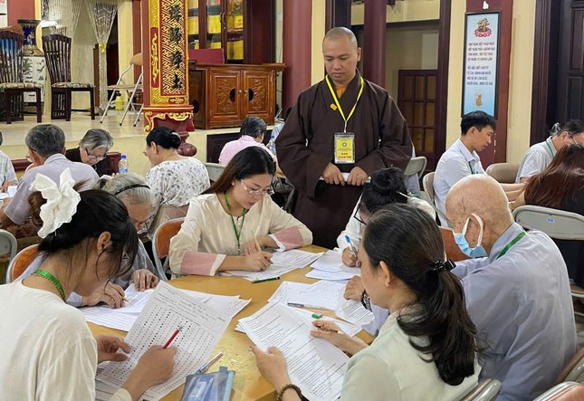 Hội thi được tổ chức tại chùa Bửu Quang (số 39/3 Trần Xuân Soạn, KP.1, P.Tân Kiểng, Q.7, TP.HCM) với 178 Phật tử tham dự Hội thi được tổ chức tại chùa Bửu Quang (số 39/3 Trần Xuân Soạn, KP.1, P.Tân Kiểng, Q.7, TP.HCM) với 178 Phật tử tham dự