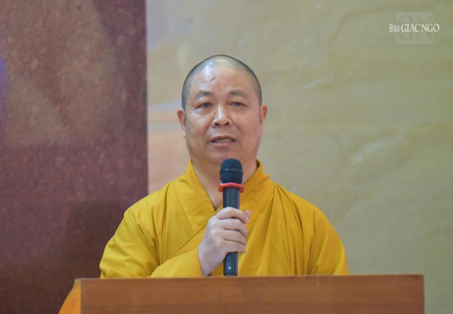 Hòa thượng Thích Thọ Lạc phát biểu khai mạc Hòa thượng Thích Thọ Lạc phát biểu khai mạc