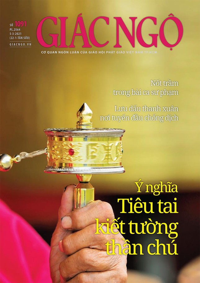 Bìa tuần báo Giác Ngộ số 1091 Bìa tuần báo Giác Ngộ số 1091