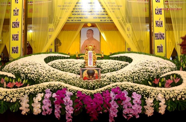 Tang lễ Hòa thượng Thích Nhật Ắn tổ chức từ ngày 6-2 đến 10-2