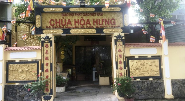 Chùa Hòa Hưng, một trong những nơi tiếp nhận tro cốt người qua đời vì Covid-19 - Ảnh: Đức Huệ Chùa Hòa Hưng, một trong những nơi tiếp nhận tro cốt người qua đời vì Covid-19 - Ảnh: Đức Huệ