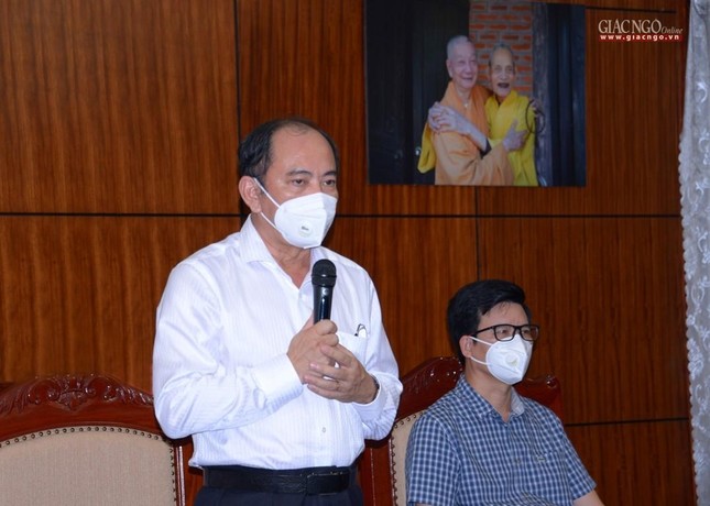 Ông Tăng Chí Thượng, Giám đốc Sở Y tế TP.HCM phát biểu