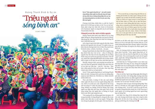 Bài trên ấn phẩm Báo Giác Ngộ số 1120-1121 - Thiết kế: Tống Viết Diễn