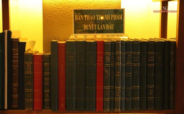 Một phần bản thảo các tác phẩm biên soạn, phiên dịch của Trưởng lão Hòa thượng