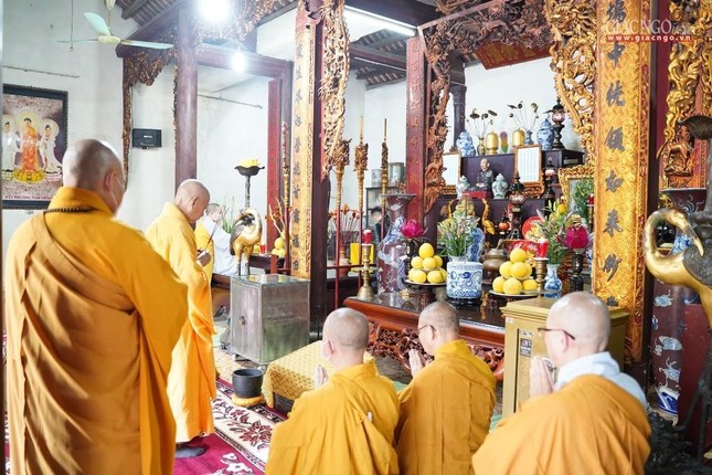 Lễ Tổ tại chùa Bồ Đề