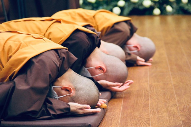 Với hình thức tâm tang, biến tang lễ thành khóa tu