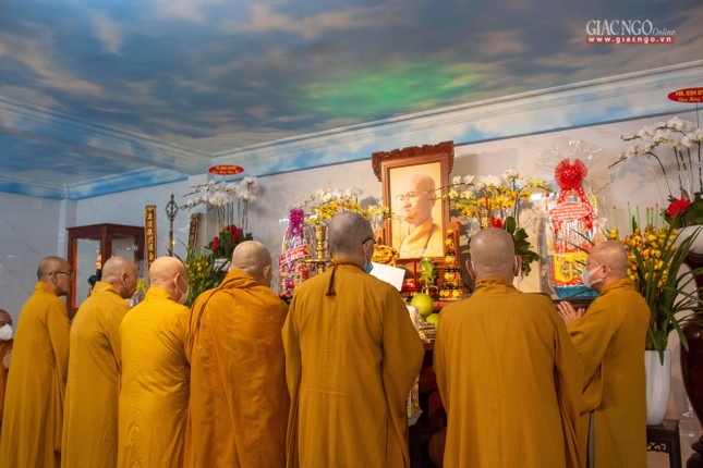 Lễ Trưởng lão Hòa thượng Thích Hiển Pháp