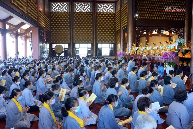 Pháp hội Dược Sư tại chùa Huê Nghiêm năm Nhâm Dần (2022) sẽ kết thúc vào ngày 19-2 sau khi trì tụng thời kinh Dược Sư thứ bảy