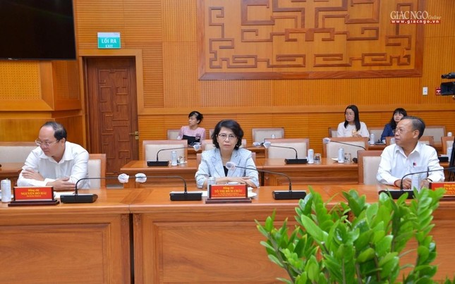 Lãnh đạo các cơ quan chức năng TP.HCM tại buổi tiếp Lãnh đạo các cơ quan chức năng TP.HCM tại buổi tiếp