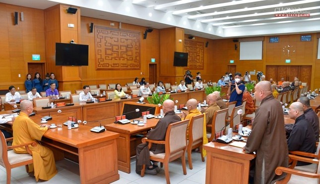 Quang cảnh buổi tiếp thân mật Quang cảnh buổi tiếp thân mật