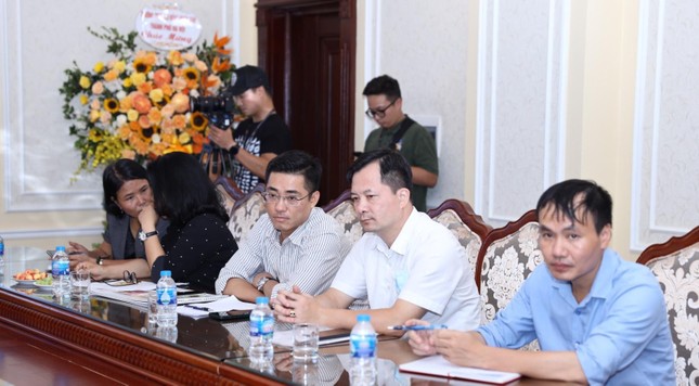 Tất cả cho sự thành công và tốt đẹp của đại hội - Ảnh: Công Minh