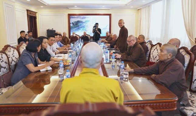 Phiên họp cuối cùng của Ban Tổ chức với các cơ quan hữu quan - Ảnh: Công Minh