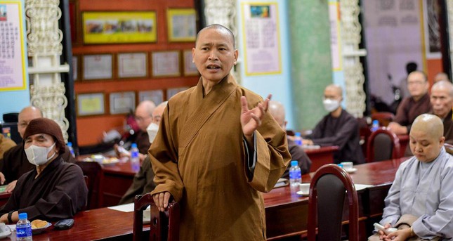 Thượng tọa Thích Minh Quang, Trưởng ban Trị sự GHPGVN quận 1: "Công trường Quách Thị Trang đã trở thành biểu tượng quá quen thuộc với người dân thành phố từ lâu nay, chính vì vậy, việc tái lập các công trình này, theo tôi, là điều cần thiết" - Ảnh: Quảng Đạo Thượng tọa Thích Minh Quang, Trưởng ban Trị sự GHPGVN quận 1: "Công trường Quách Thị Trang đã trở thành biểu tượng quá quen thuộc với người dân thành phố từ lâu nay, chính vì vậy, việc tái lập các công trình này, theo tôi, là điều cần thiết" - Ảnh: Quảng Đạo