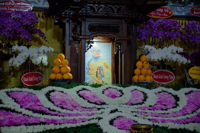 Di ảnh Ni trưởng Thích nữ Như Bổn - Ảnh: Đăng Huy Di ảnh Ni trưởng Thích nữ Như Bổn - Ảnh: Đăng Huy