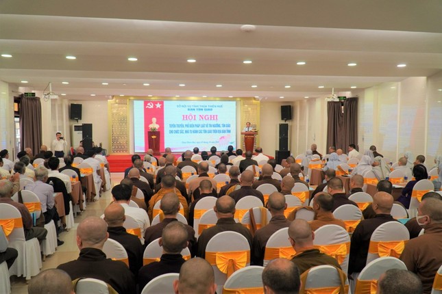 Quang cảnh hội nghị - Ảnh: Phật giáo Huế Quang cảnh hội nghị - Ảnh: Phật giáo Huế
