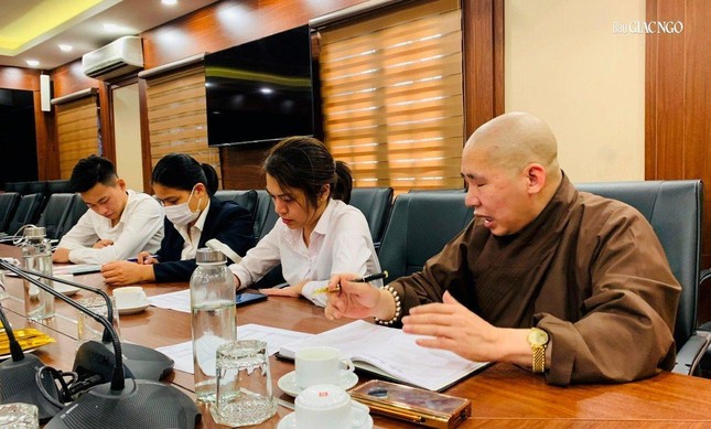 Thượng toạ Thích Thanh Tuấn chủ trì phiên họp rà soát công tác hậu cần cho Đại hội Thượng toạ Thích Thanh Tuấn chủ trì phiên họp rà soát công tác hậu cần cho Đại hội