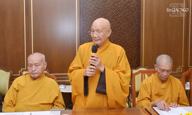 Vấn đề tổ chức Đại giới đàn đã được chư vị thảo luận Vấn đề tổ chức Đại giới đàn đã được chư vị thảo luận