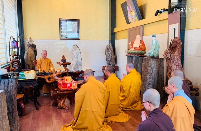 Đức Đệ tứ pháp chủ tùy hỷ nhận lời thỉnh cầu của chư Tăng Ni tỉnh Nam Định Đức Đệ tứ pháp chủ tùy hỷ nhận lời thỉnh cầu của chư Tăng Ni tỉnh Nam Định