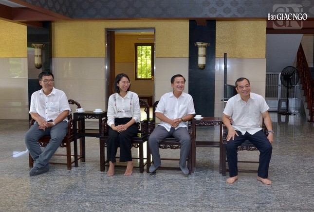 Đại tá Lê Quang Đạo và lãnh đạo PA02 Công an TP.HCM Đại tá Lê Quang Đạo và lãnh đạo PA02 Công an TP.HCM