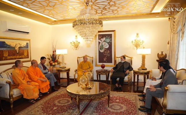 Thượng tọa Thích Đức Thiện và phái đoàn GHPGVN tiếp xúc song phương với Thượng nghị sĩ, Bộ trưởng Liên bang về các vấn đề tôn giáo và hoà hợp niềm tin Pakistan Thượng tọa Thích Đức Thiện và phái đoàn GHPGVN tiếp xúc song phương với Thượng nghị sĩ, Bộ trưởng Liên bang về các vấn đề tôn giáo và hoà hợp niềm tin Pakistan