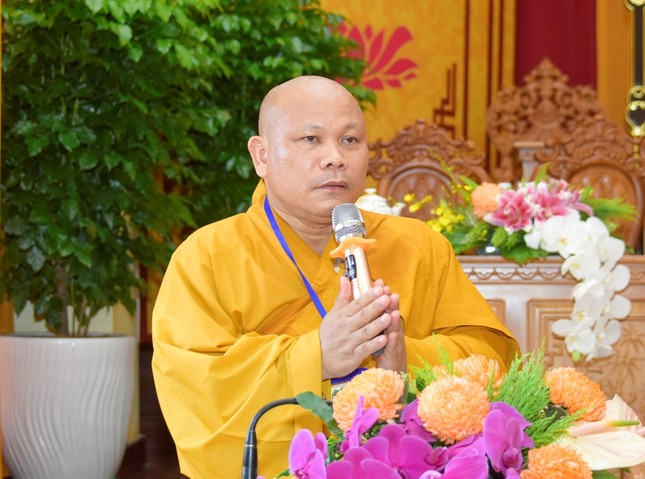 Thượng tọa Thích Thiện Thức, Phó Trưởng ban kiêm Chánh Thư ký Ban Trị sự GHPGVN tỉnh Tây Ninh