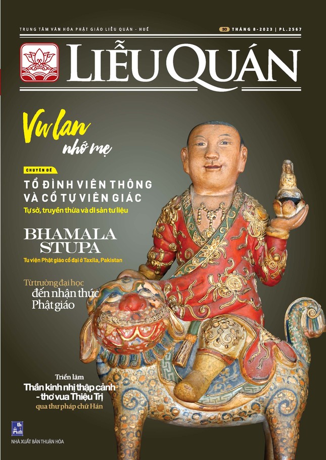 Bìa Liễu Quán số 30, mỹ thuật: Mai Quế Vũ