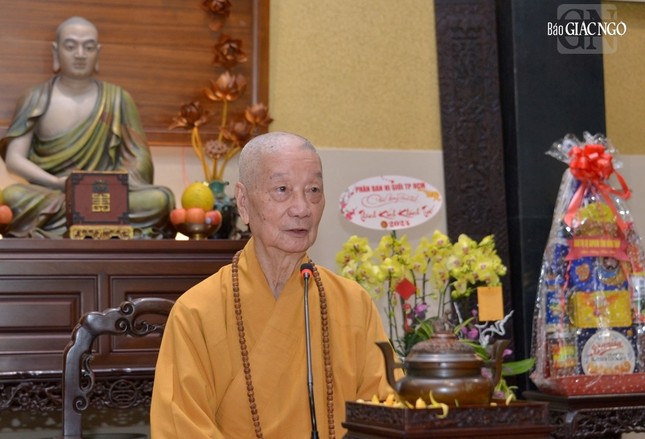 Đức Pháp chủ huấn thị