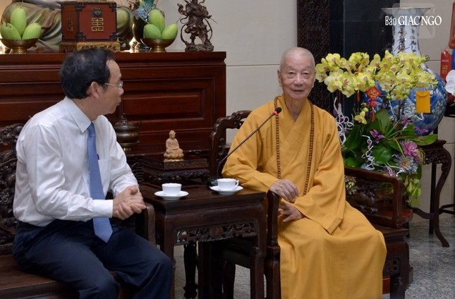 Đại lão Hòa thượng Thích Trí Quảng chia sẻ quan điểm, cái nhìn của ngài về TP.HCM và trách nhiệm của Phật giáo đối với đất nước