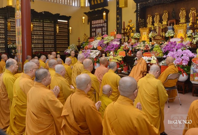 Những hình ảnh tại lễ tưởng niệm húy nhật Đại lão Hòa thượng Thích Thiện Hòa, tổ chức ở Tổ đường chùa Ấn Quang - TP.HCM ngày 30 tháng Chạp năm Quý Mão (2024)