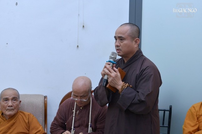 Hình ảnh phiên họp của Ban Tổ chức Lễ tang chiều 13-2-2024