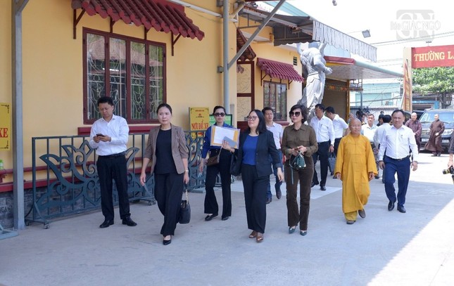 Phái đoàn khảo sát địa điểm sẽ là Trung tâm Hội nghị Phật giáo Quốc tế của GHPGVN Phái đoàn khảo sát địa điểm sẽ là Trung tâm Hội nghị Phật giáo Quốc tế của GHPGVN