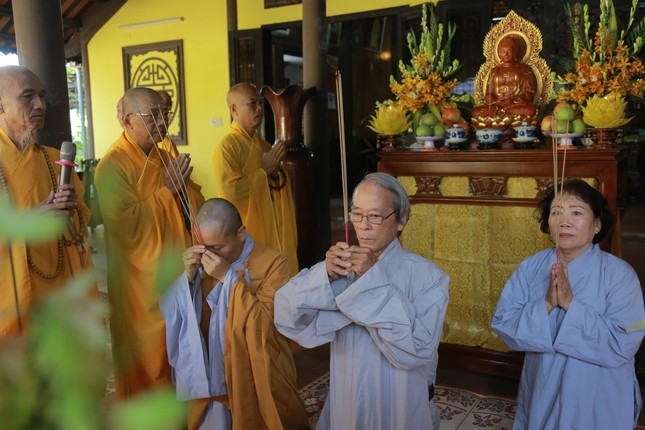 Một số hình ảnh Lễ chung thất Hòa thượng Thích Huệ Trí tại tổ đình Kim Tiên