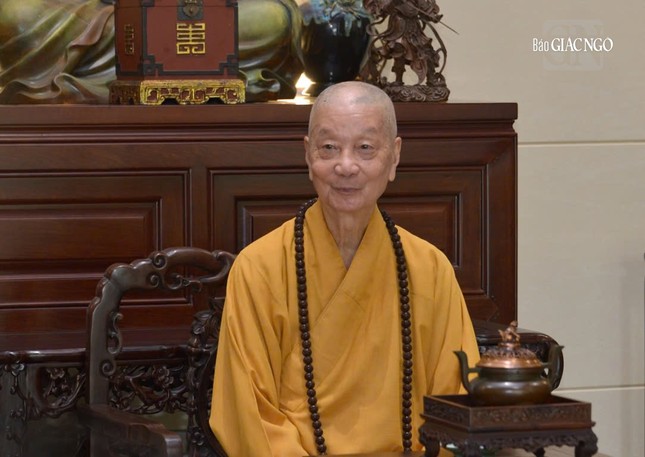 Đức Pháp chủ hoan hỷ đáp từ, chia sẻ về những dị đồng giữa văn hoá giữa hai nước và cho biết Phật giáo là yếu tố truyền thống nhằm phát huy mối tương quan tốt đẹp đã từng có trong quá khứ, duy trì cho đến ngày nay