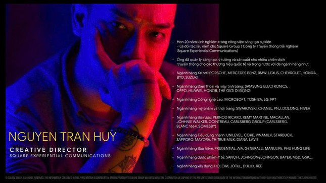 Ông Nguyễn Trần Huy, Giám đốc sáng tạo trong lĩnh vực truyền thông, sẽ trực tiếp tham dự, trình bày và hướng dẫn