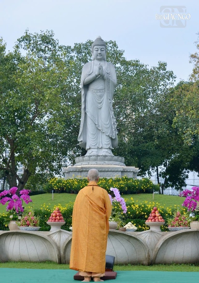 Đại lão Hòa thượng Thích Trí Quảng quang lâm chứng minh Lễ vía Đức Phật A Di Đà