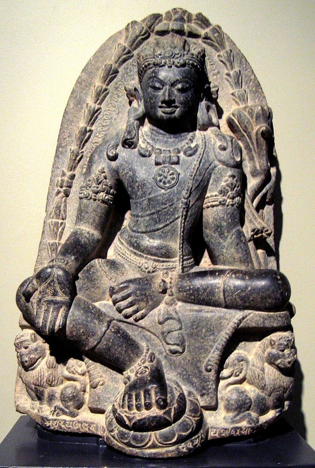 Bồ-tát Văn Thù Sư Lợi, Ấn Độ, thế kỷ IX Bồ-tát Văn Thù Sư Lợi, Ấn Độ, thế kỷ IX