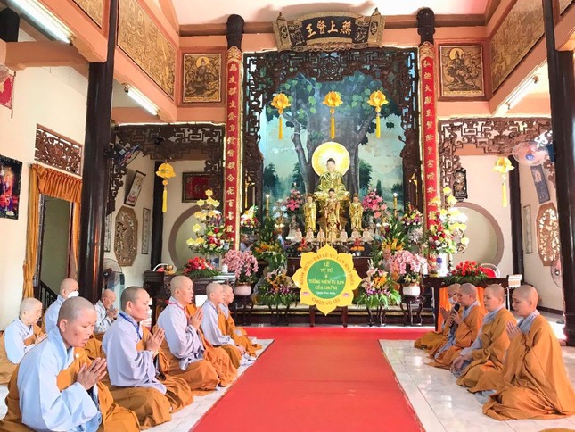 Chư Ni tại hạ trường chùa Vô Ưu tác pháp Tự tứ Chư Ni tại hạ trường chùa Vô Ưu tác pháp Tự tứ