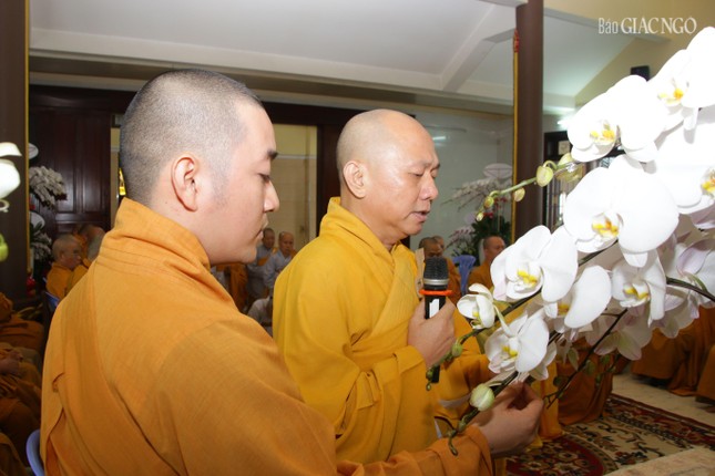 Thượng tọa Thích Tắc Bạch, Chánh Thư ký Thiên Thai Giáo Quán tông cảm tạ