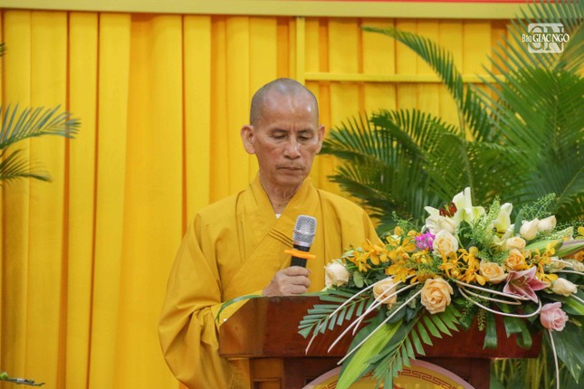 Hòa thượng Thích Thiện Thống phát biểu khai mạc Hòa thượng Thích Thiện Thống phát biểu khai mạc